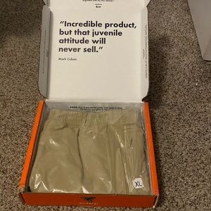 Birddogs Uncle Bucks shorts XL, 7” Brand new- unopened in box